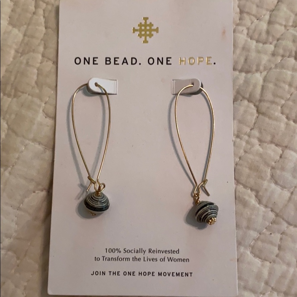 One Bead. One Hope earrings
